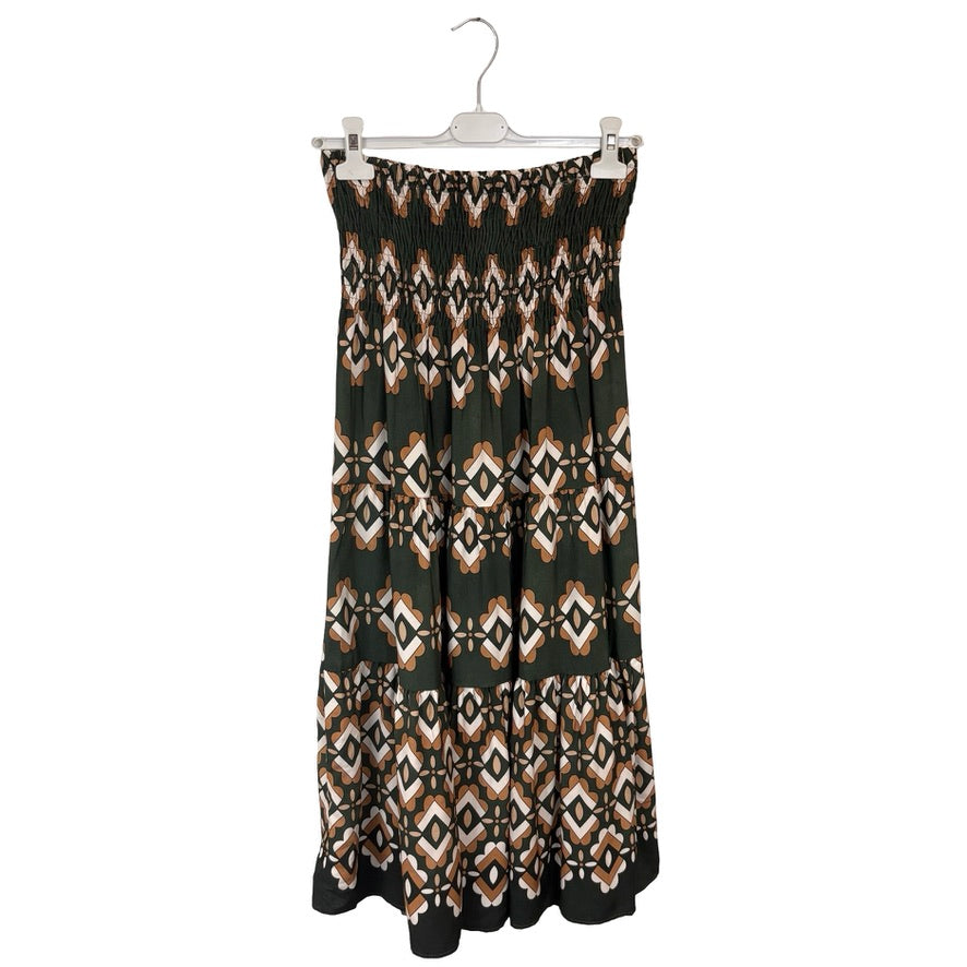Lisa Geometric Skirt Dress