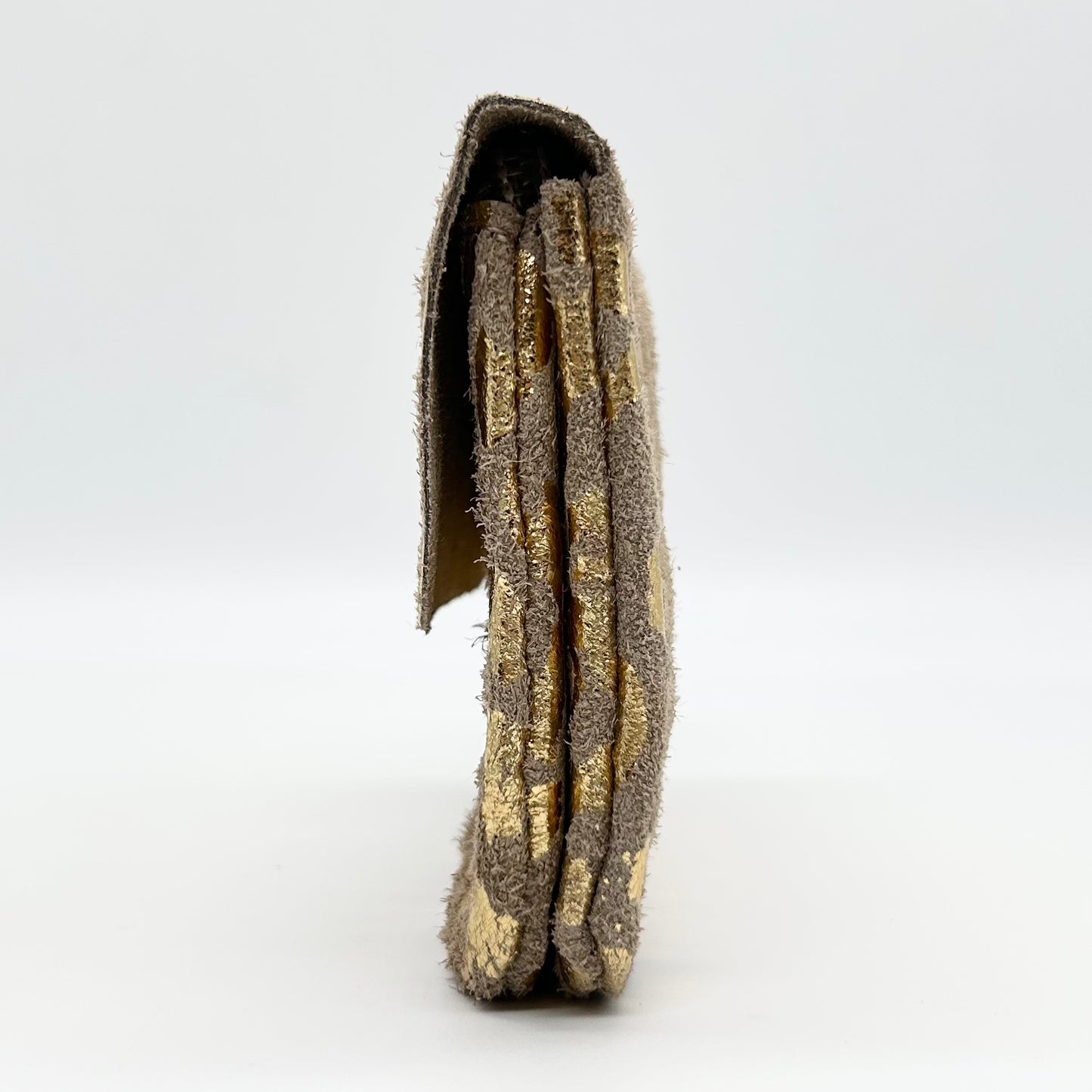 Leather Animal Print Coin Purse