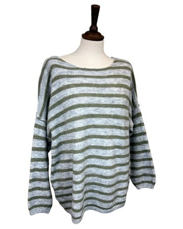 Misty Stripe Jumper