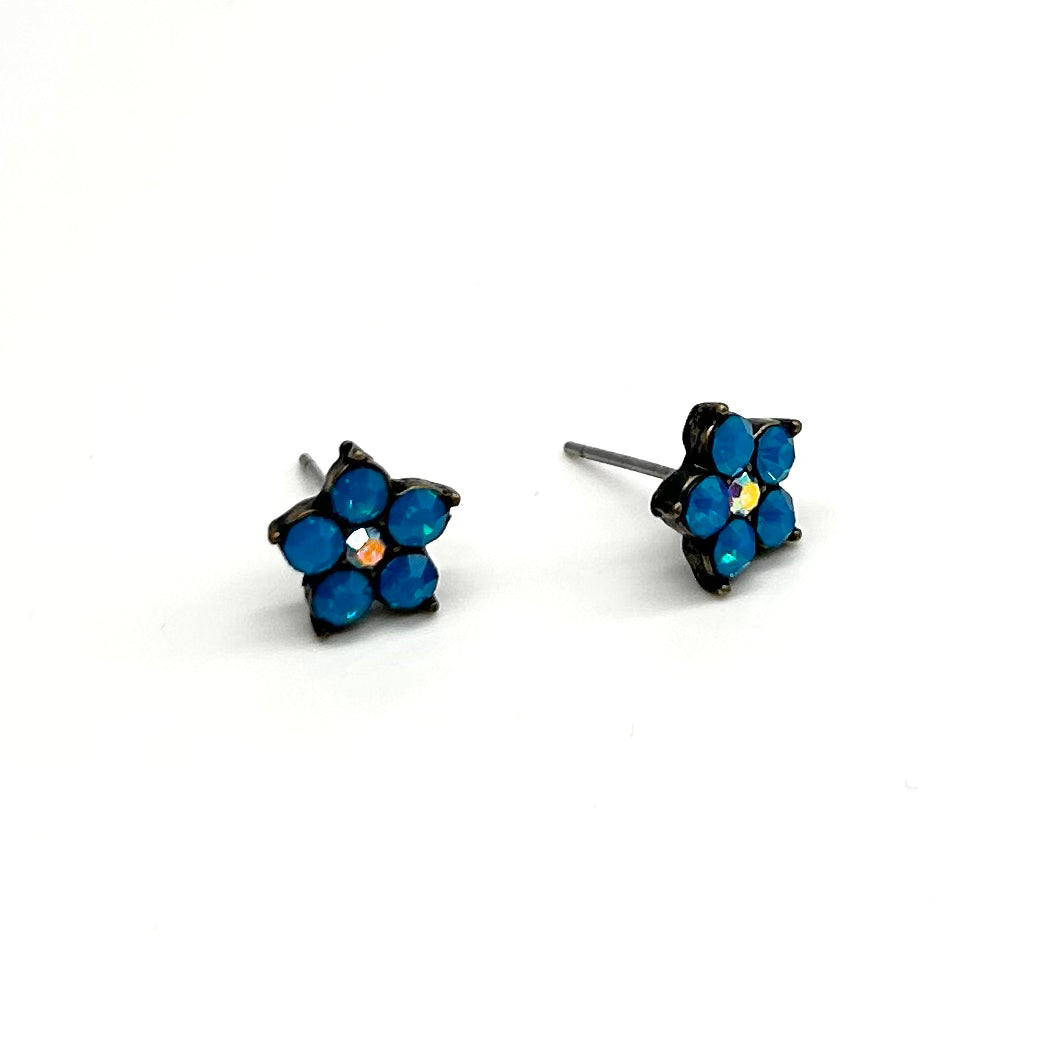 Five Petal Floral Studs