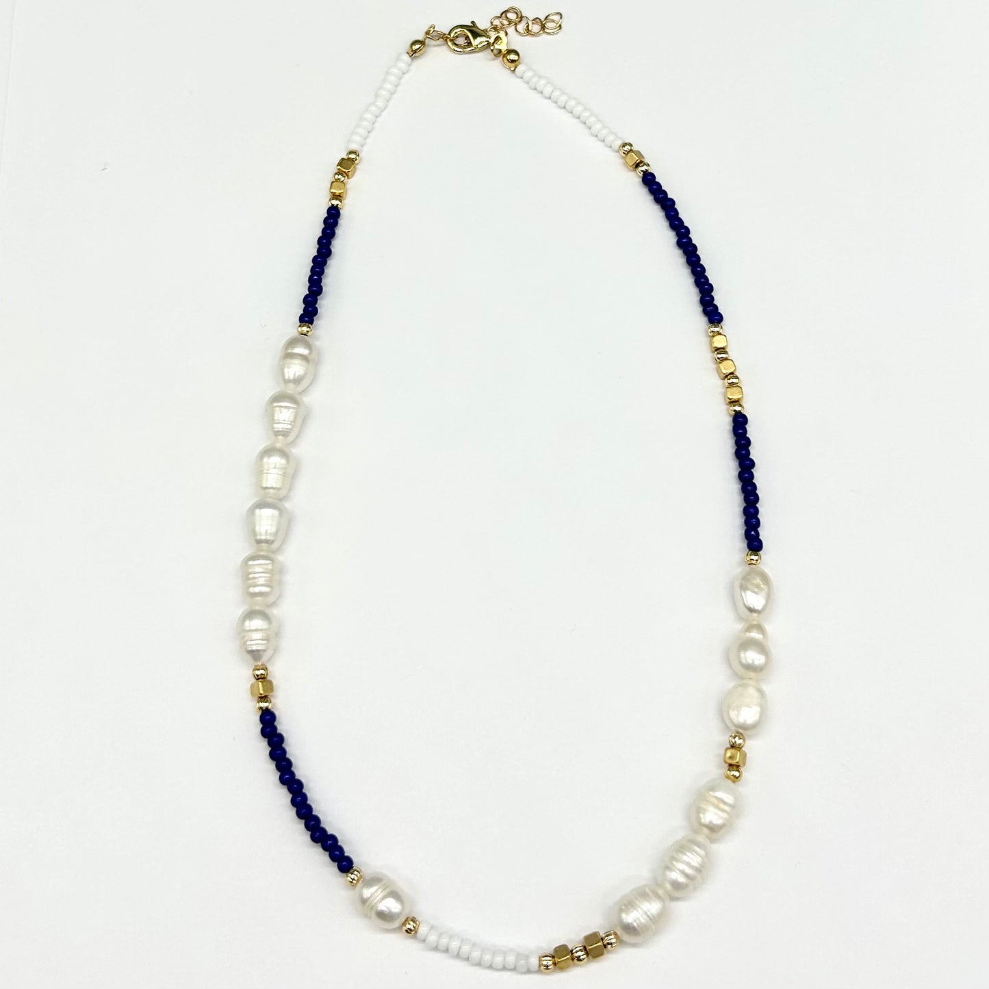 Bead & Pearl Necklace