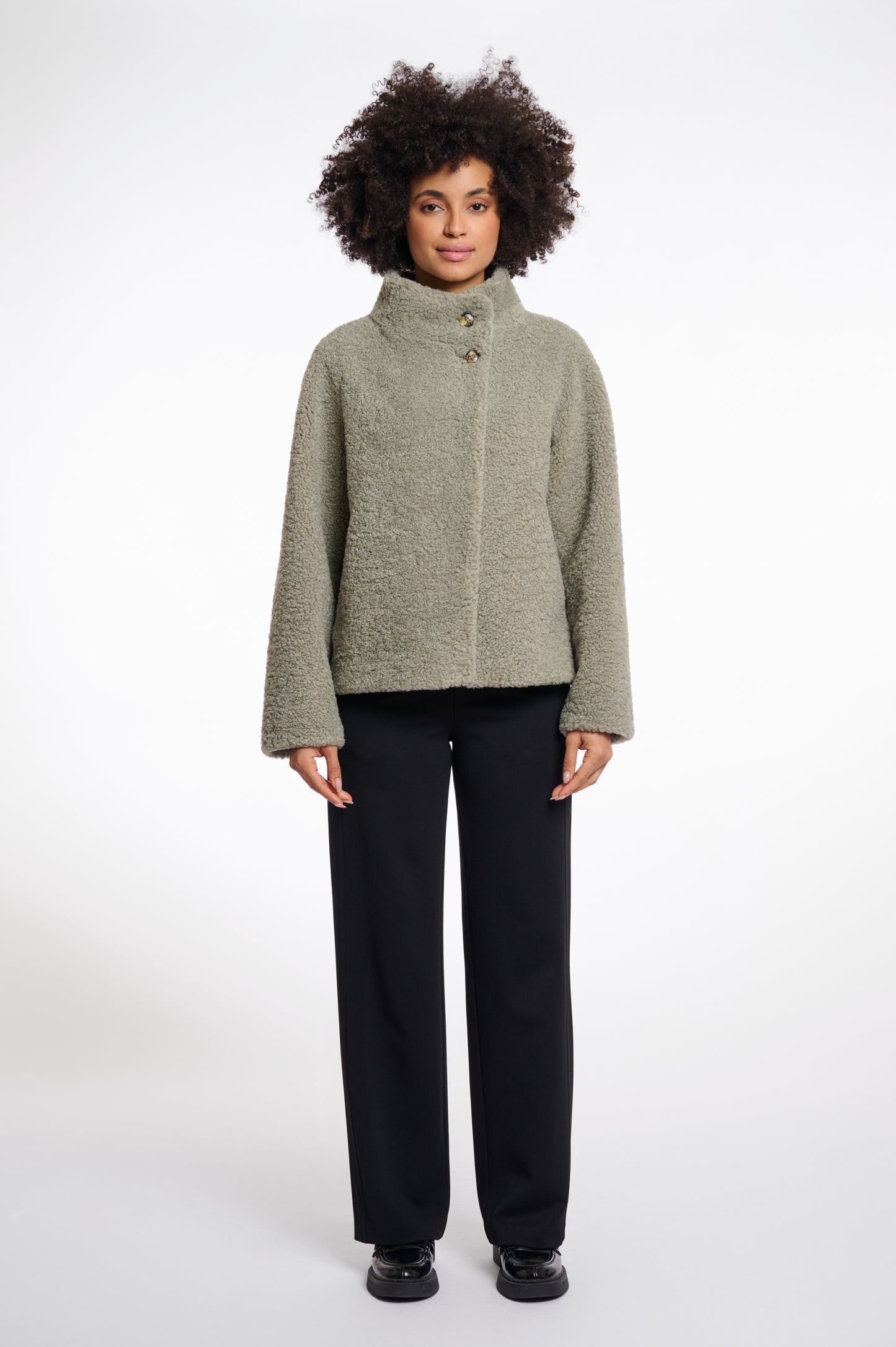 Rino & Pelle Denu Jacket With High Collar
