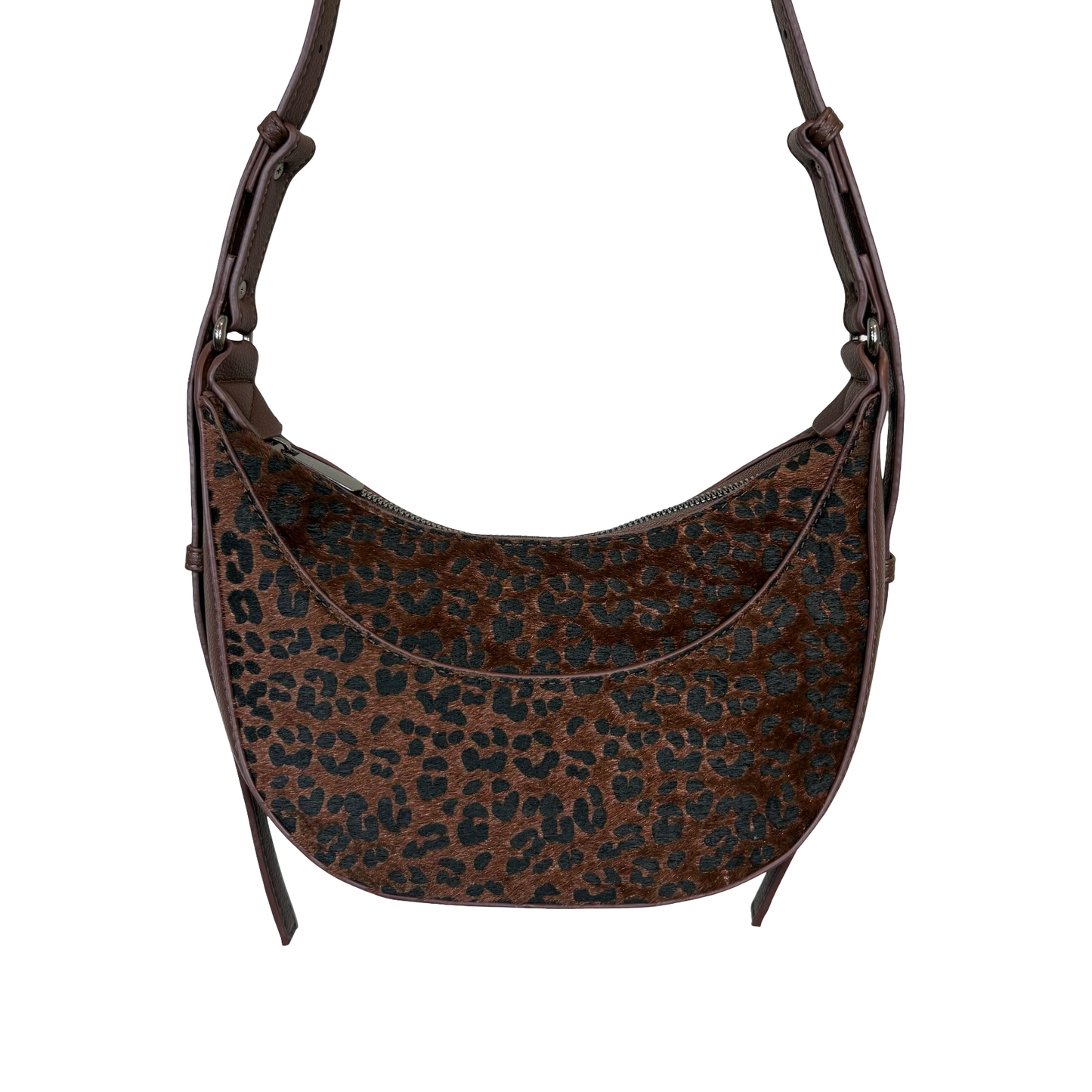 Small Animal Print Hobo Bag