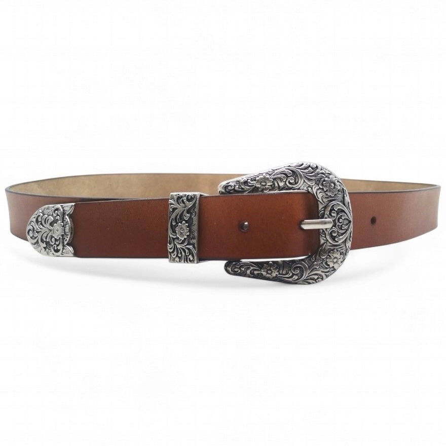 Leather Vintage Buckle Belt