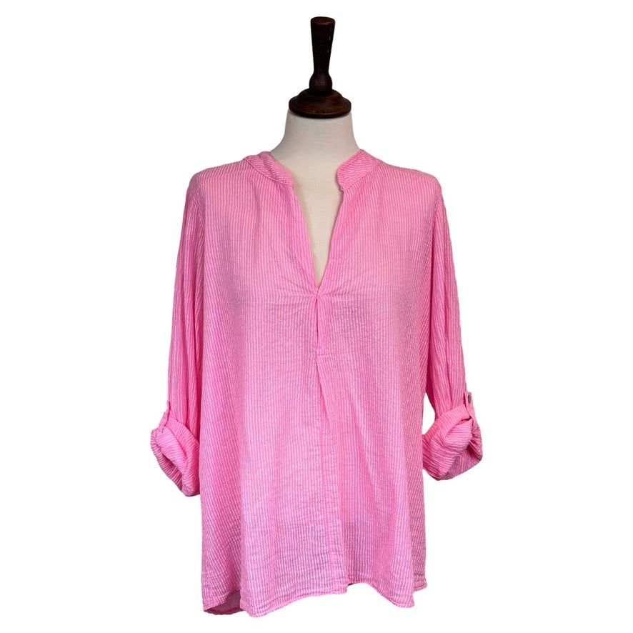 Heather Stripe Shirt