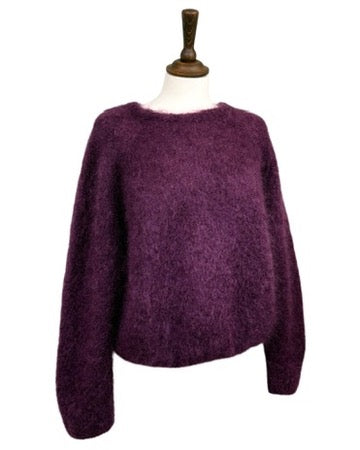 Alina Mohair V Neck Jumper