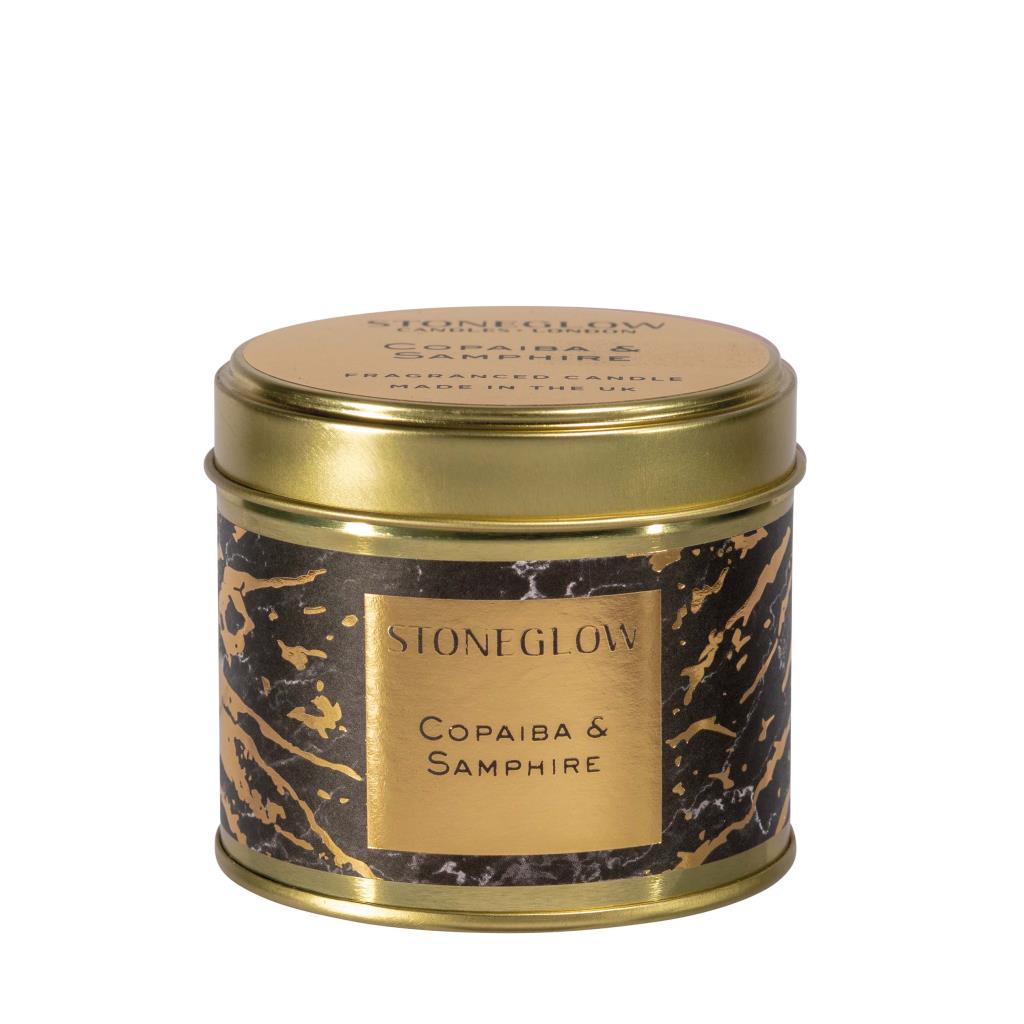 Stoneglow Copaiba & Samphire Candle Tin