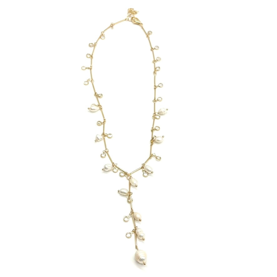 Fresh Water Plunge Necklace