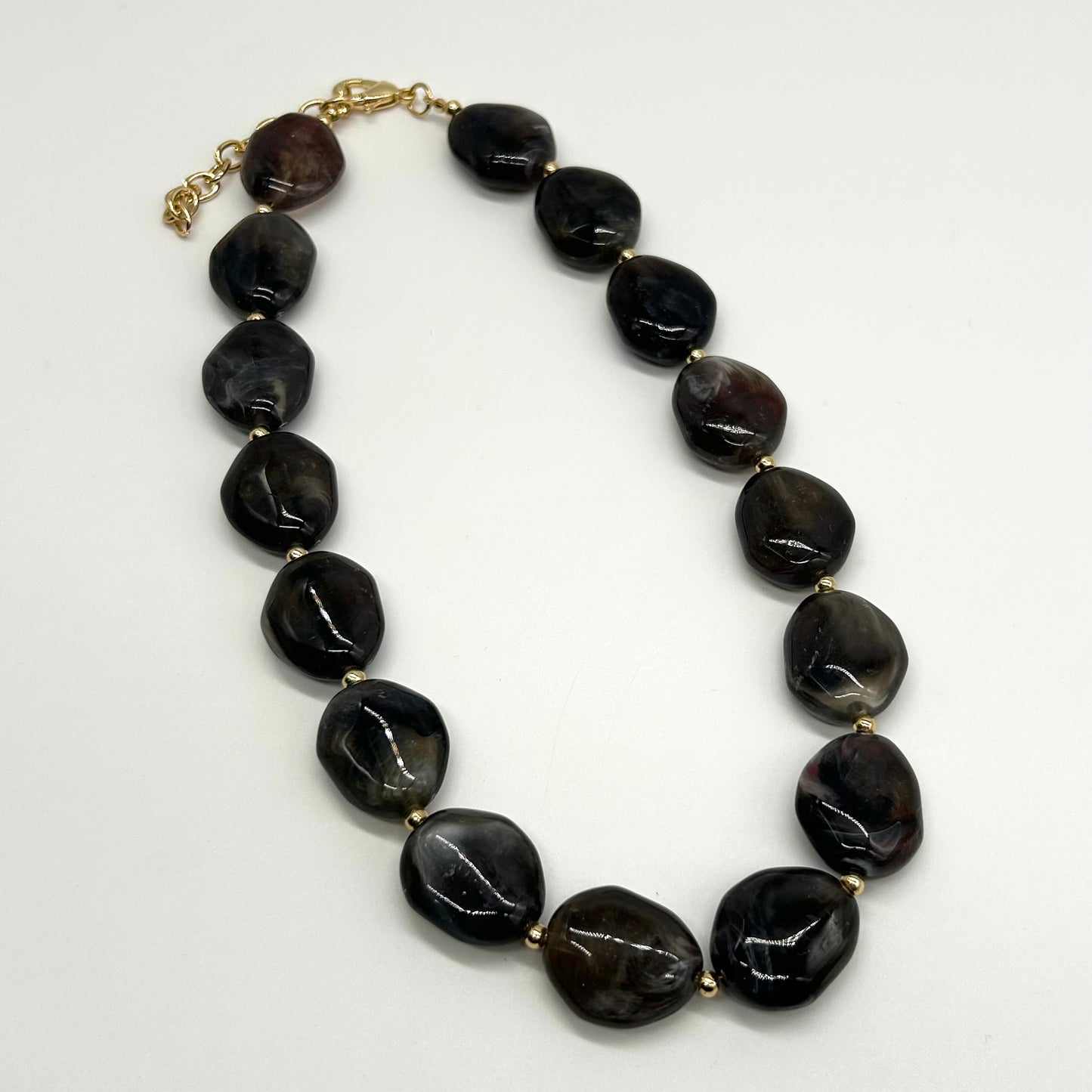 Acrylic Stone Bead Necklace