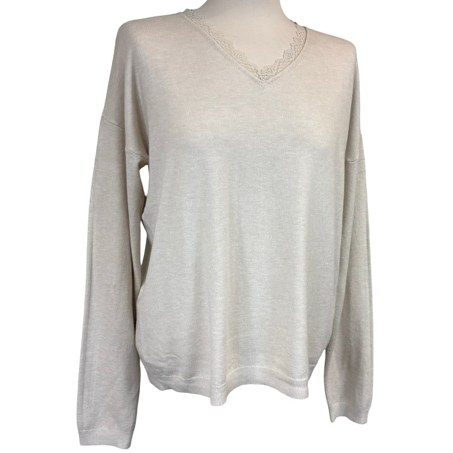 Ayla Lace V Neck