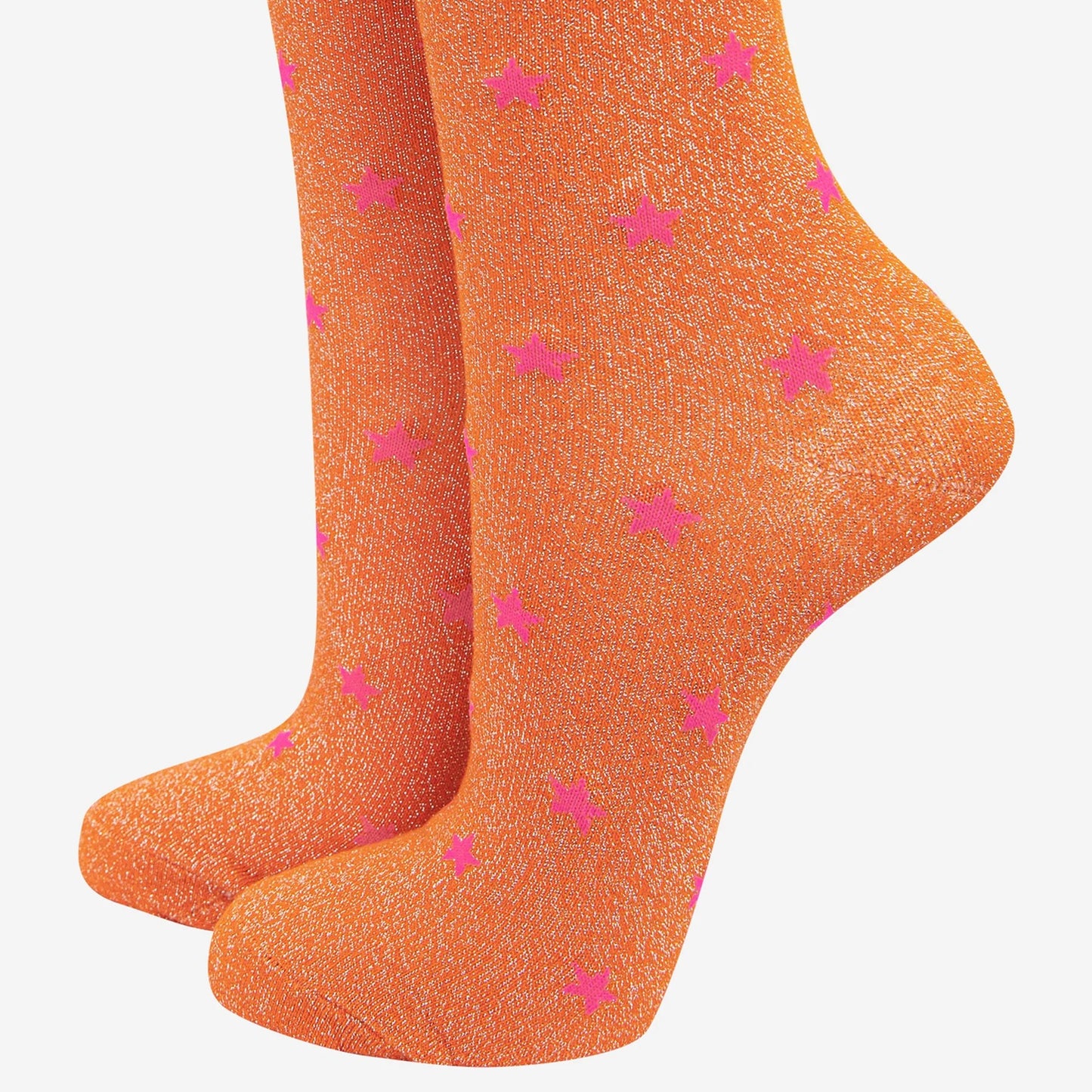 Women's Glitter Star Socks