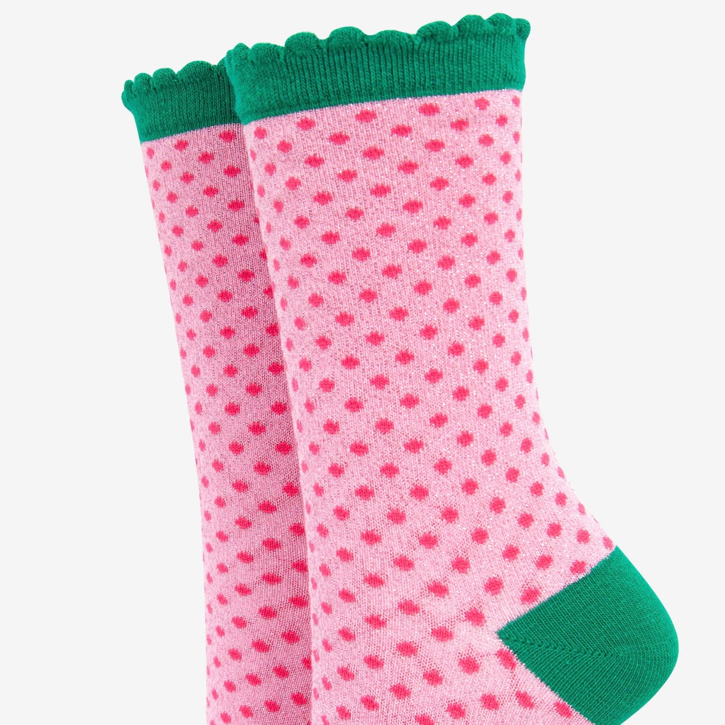 Women's Glitter Spot Socks