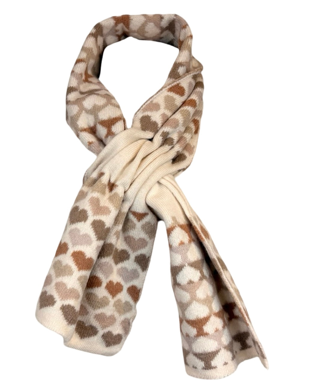 Pull Through Heart Scarf