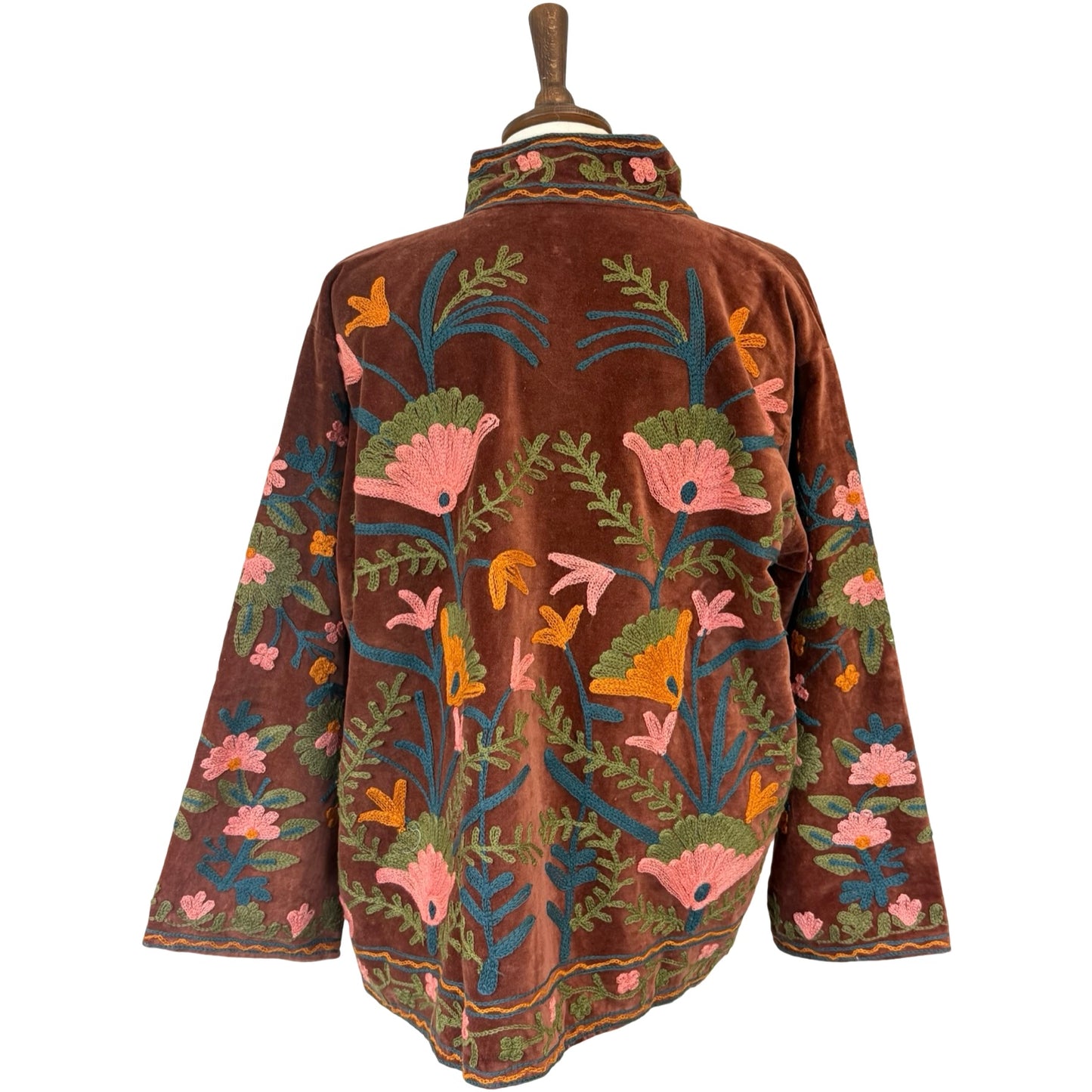Myra Velvet Embroidered Jacket