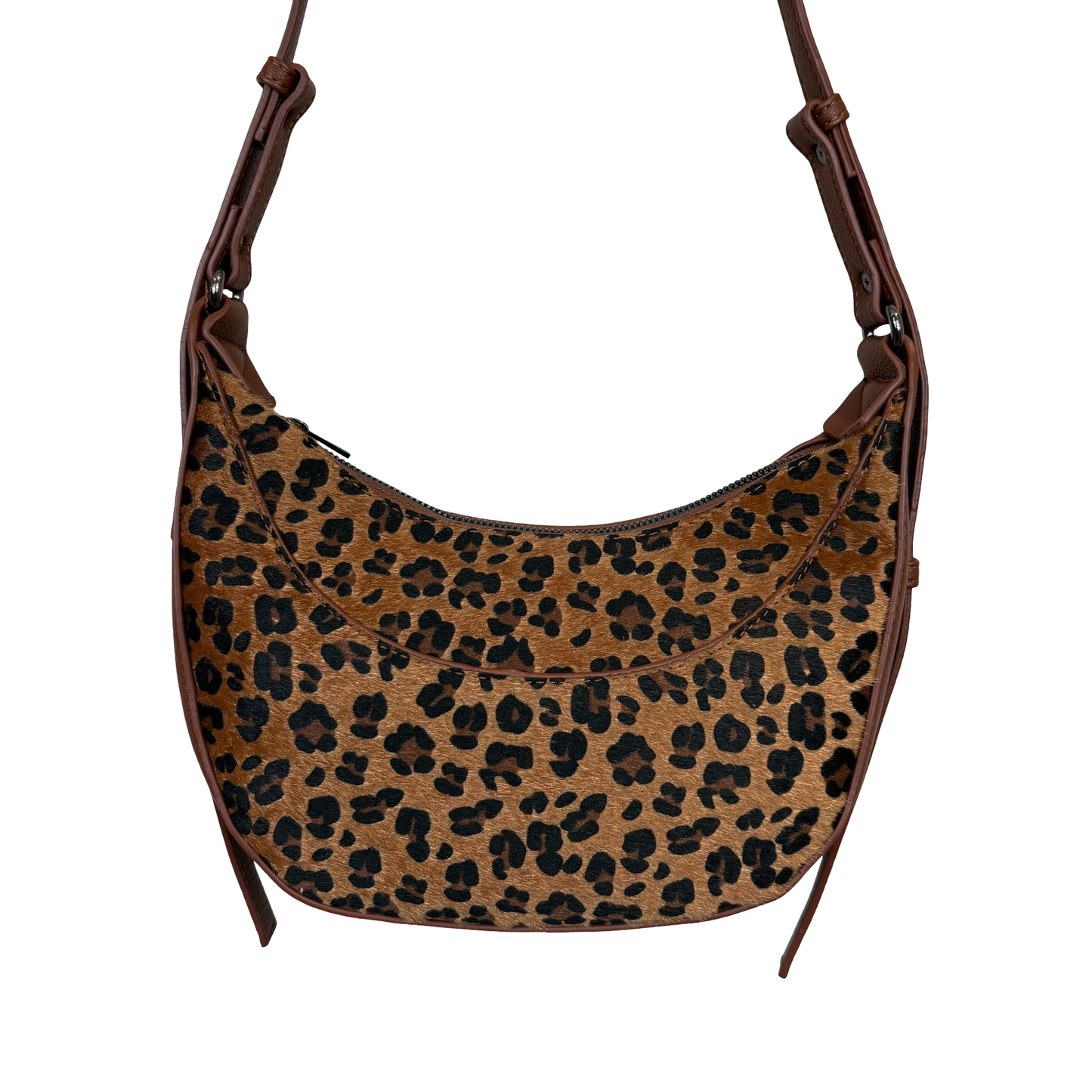 Small Animal Print Hobo Bag