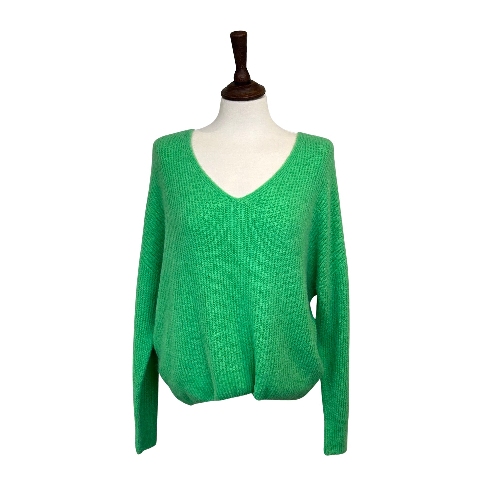 Pea green jumper cheap