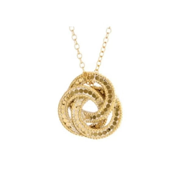 Anna Beck Woven Disc Necklace