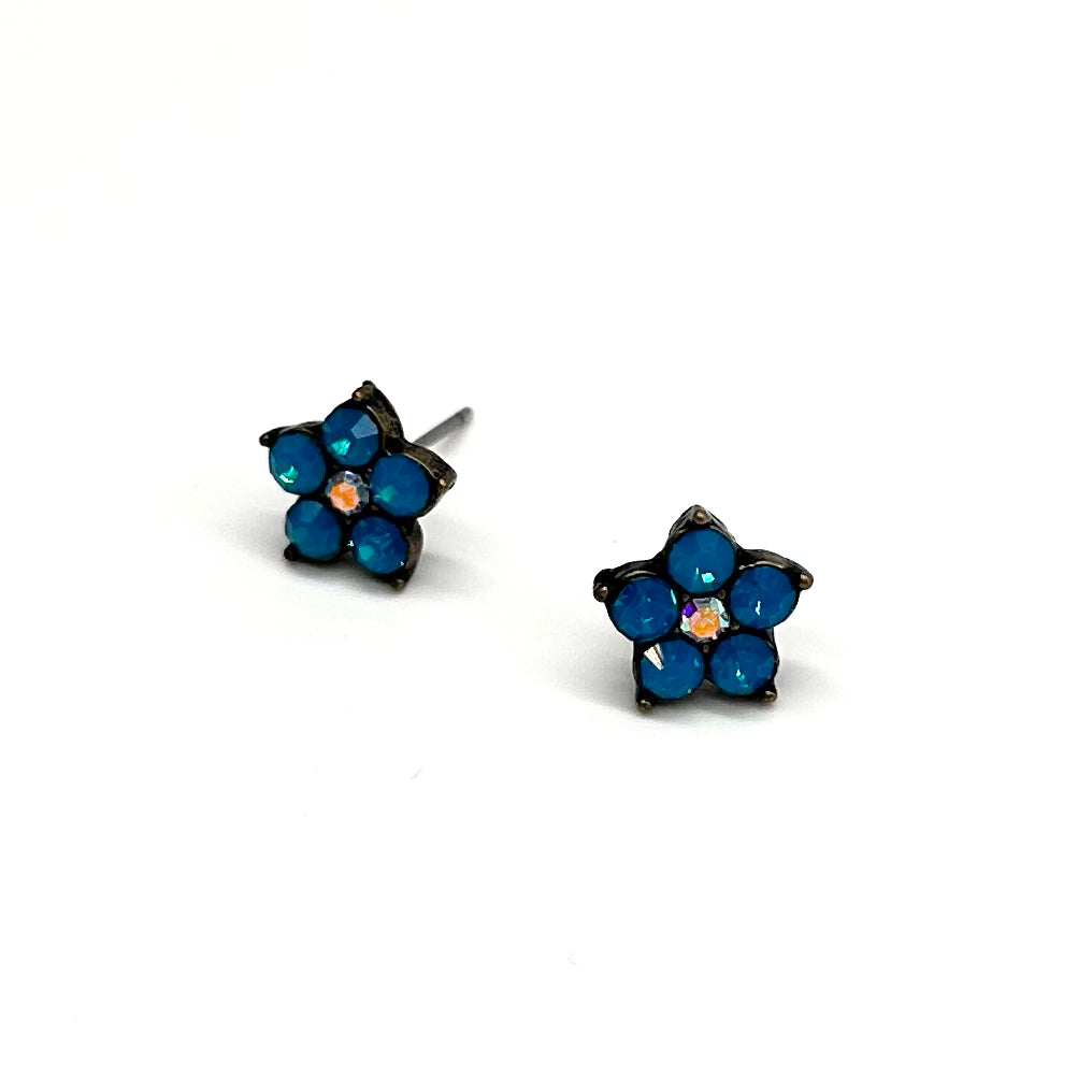 Five Petal Floral Studs
