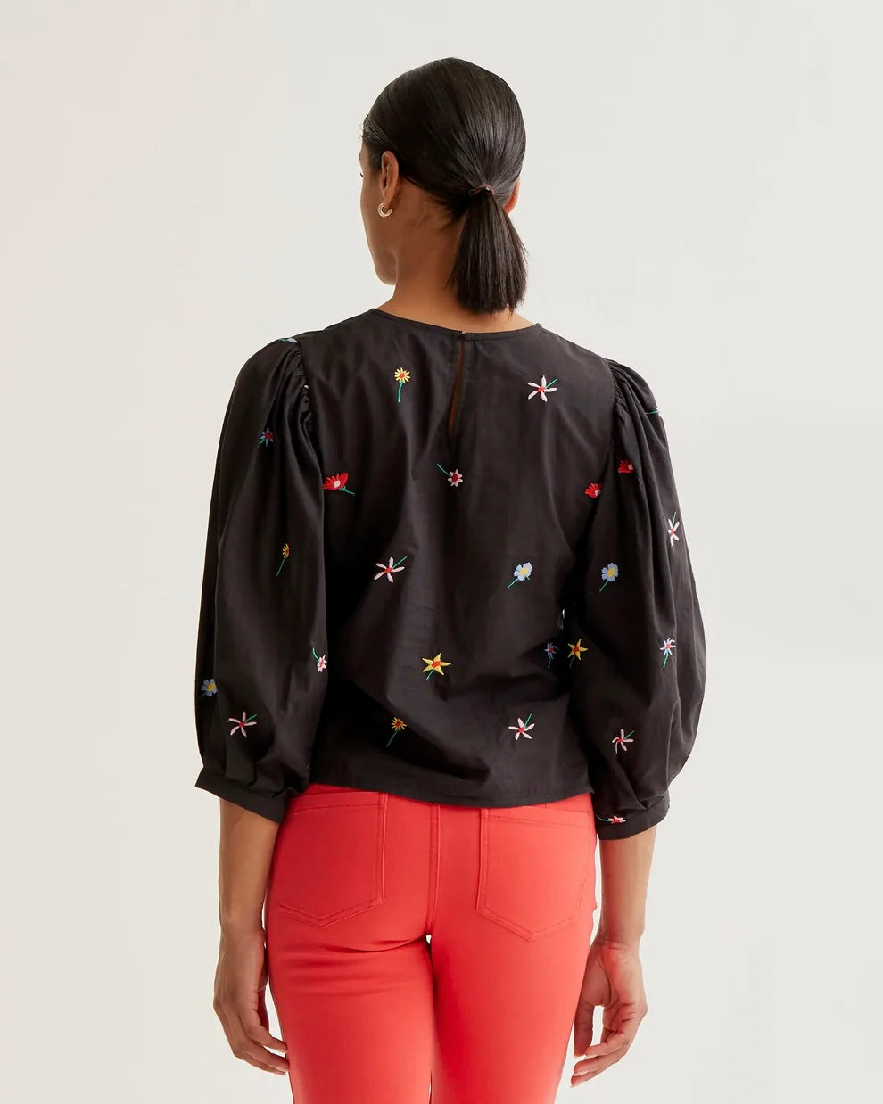 Compania Fantastica Coco Flower Top