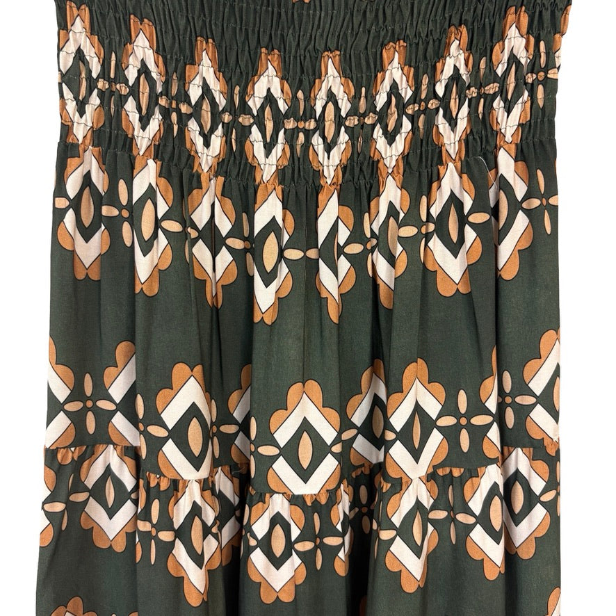 Lisa Geometric Skirt Dress