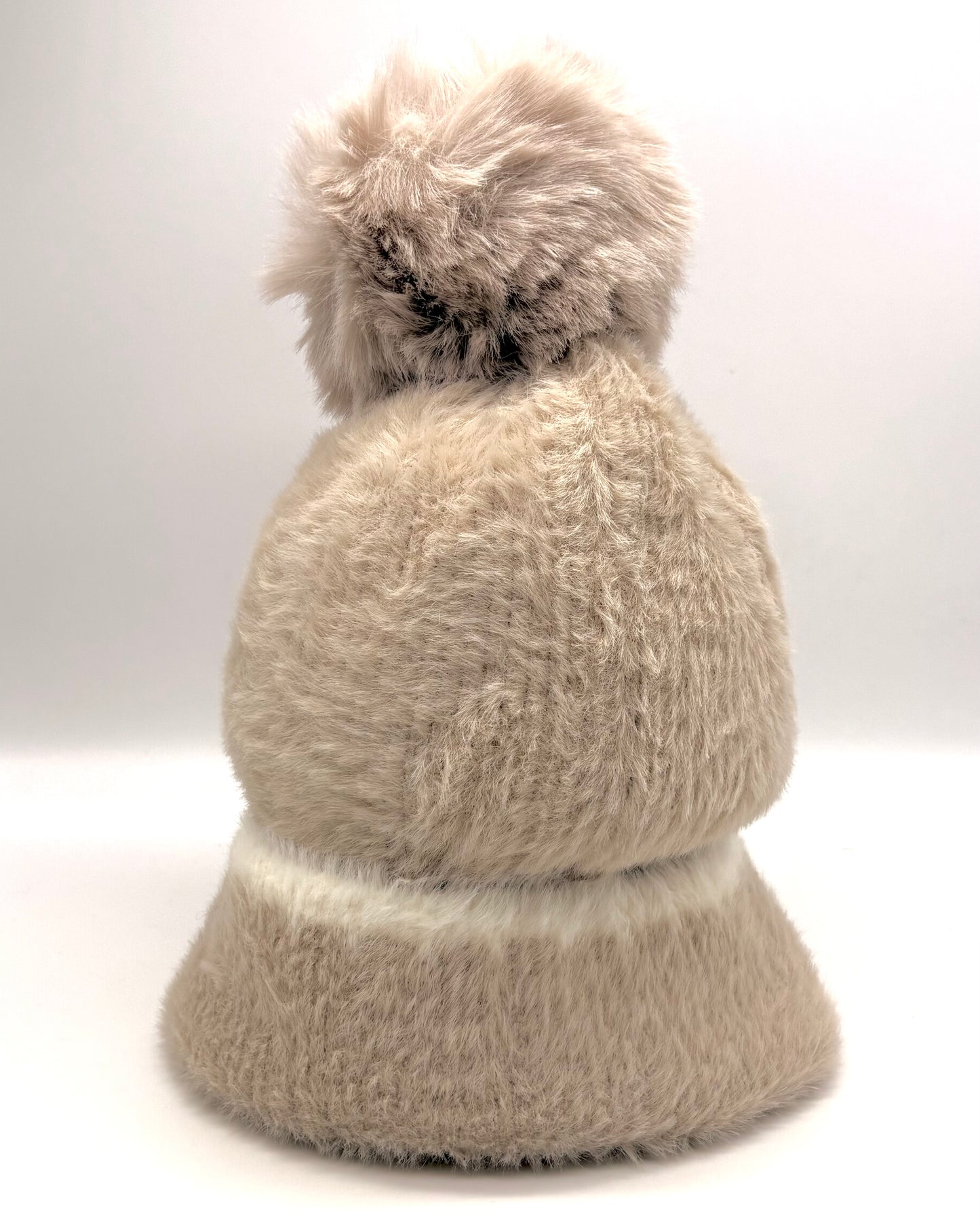 Fluffy Pom Pom Hat