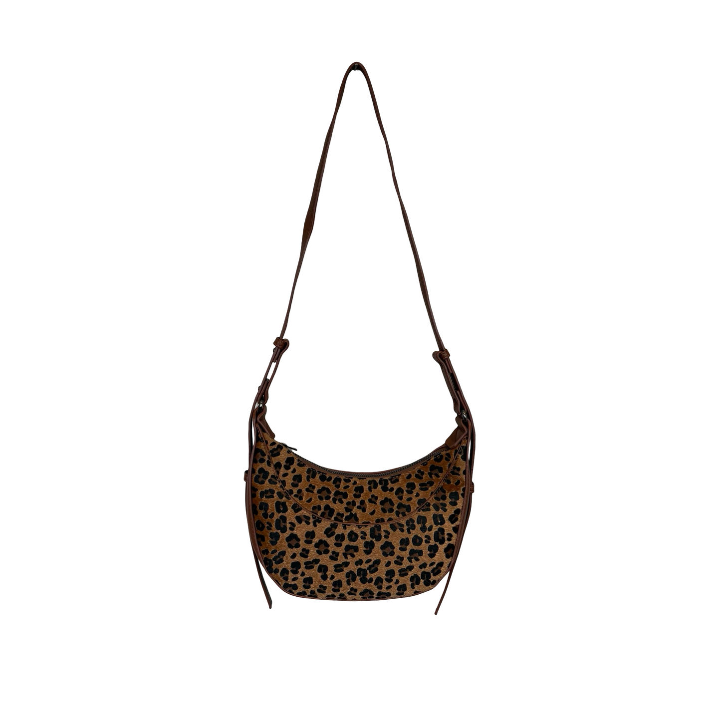 Small Animal Print Hobo Bag