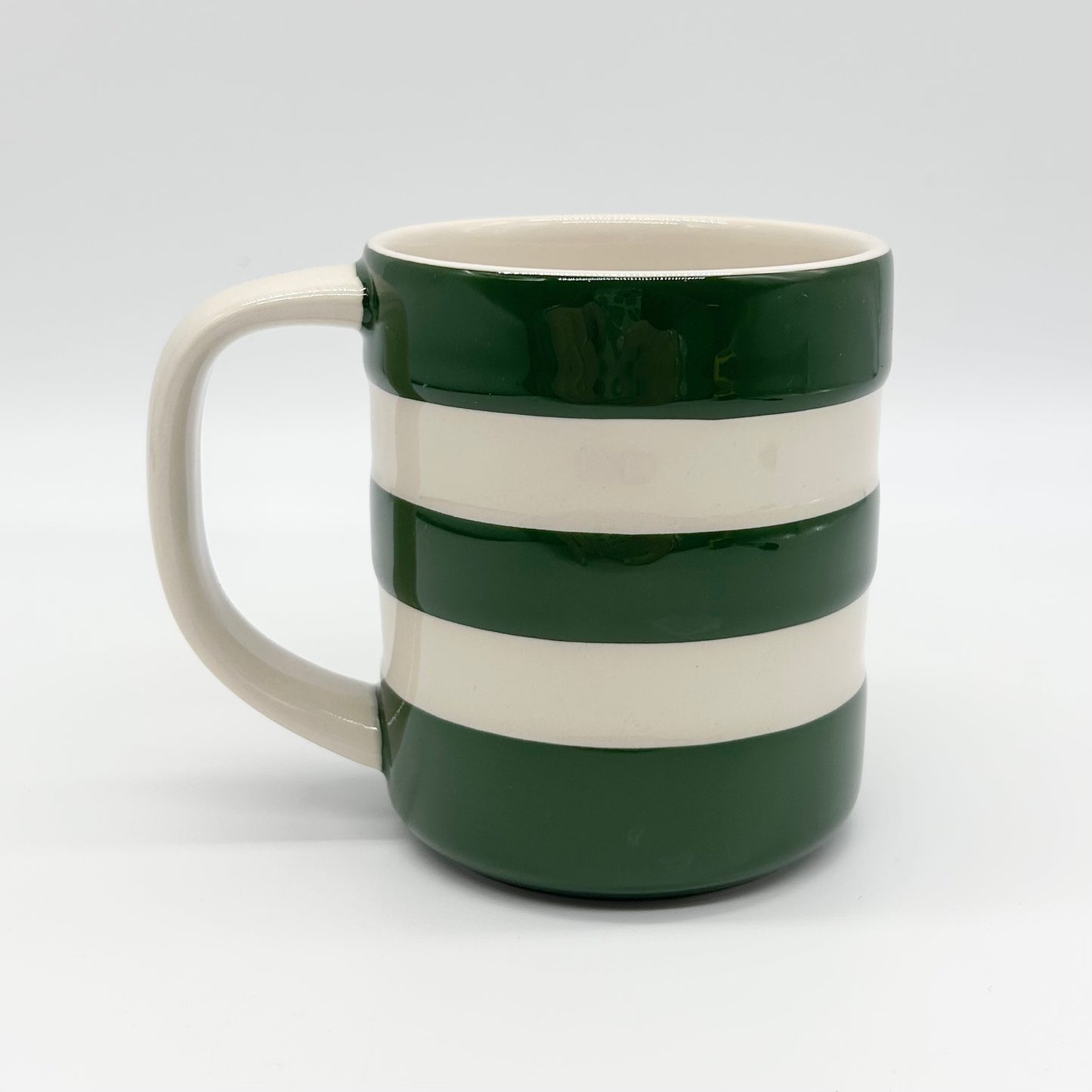 'Topsham' Cornishware Adder Green 10oz Mug