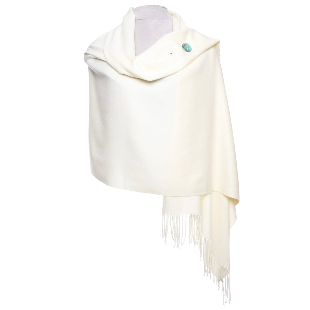 Plain Tassel Pashmina