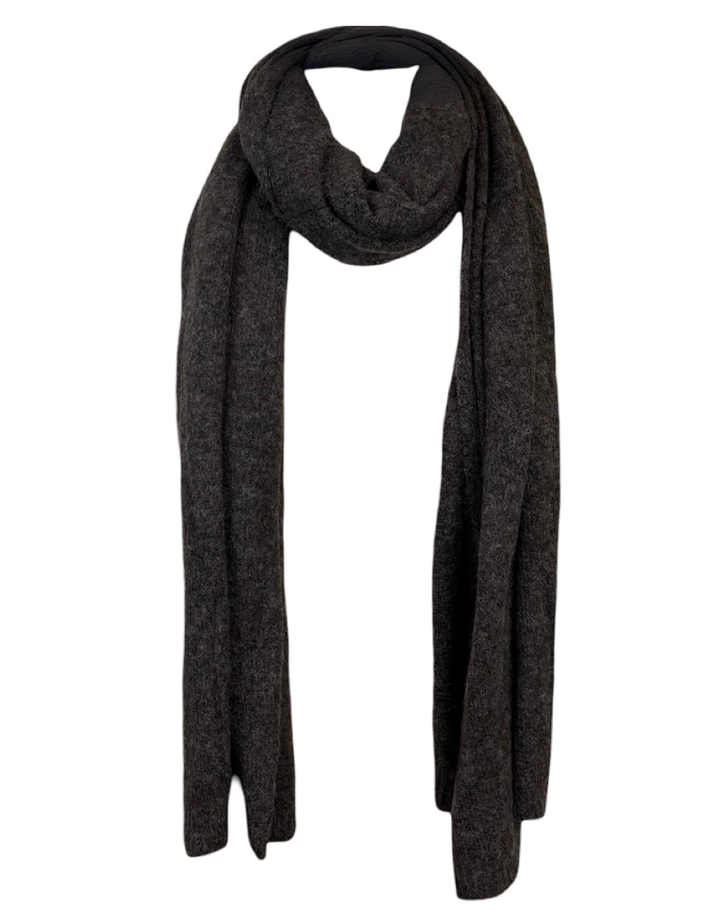 Plain Ribbed Edge Scarf