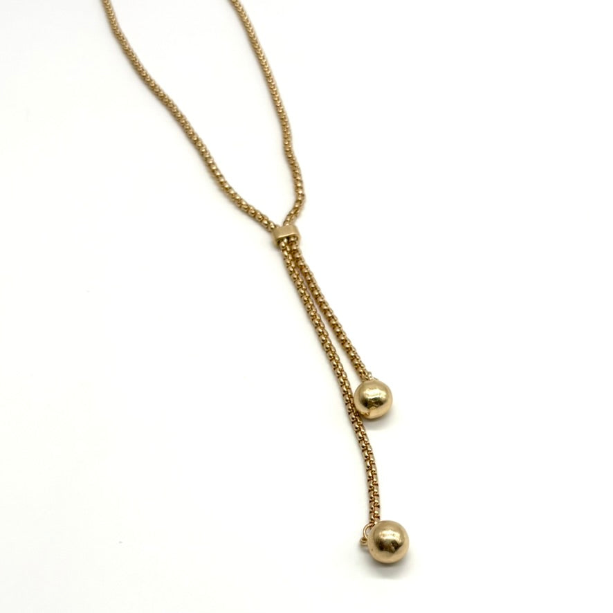 Lariat Pendulum Necklace