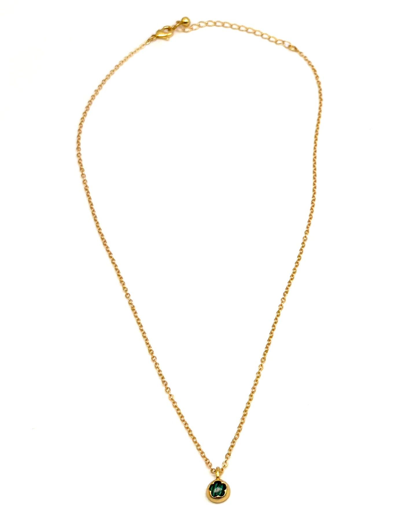 Small Flower Pendant Necklace