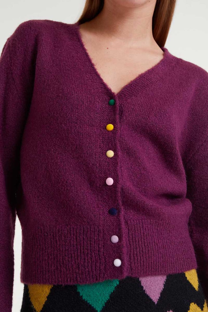 Compania Fantastica Mariana Multi Button Cardigan