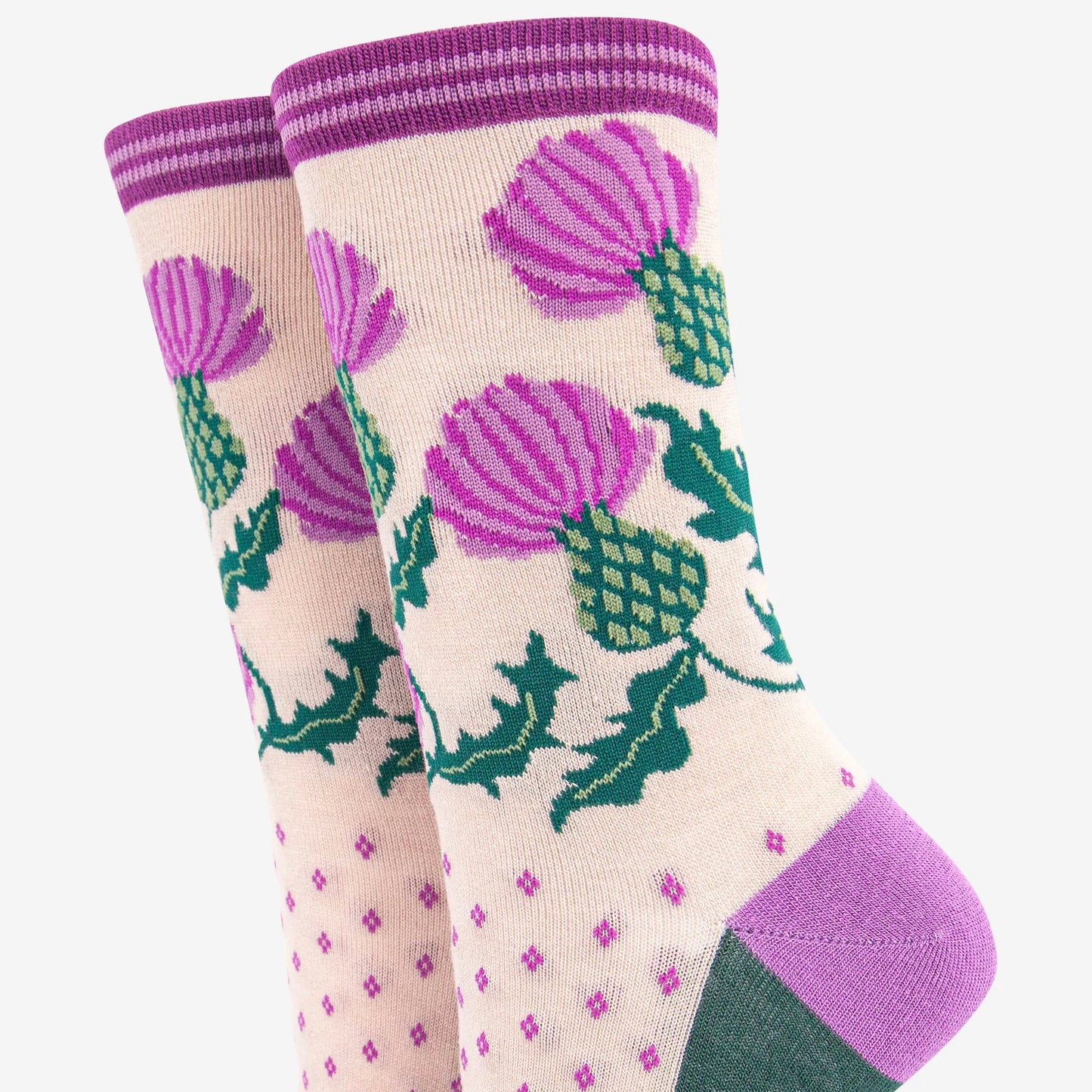 Bamboo Thistle Socks
