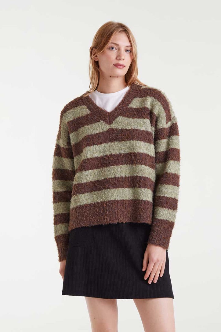 Compania Fantastica Flavia V Neck Jumper