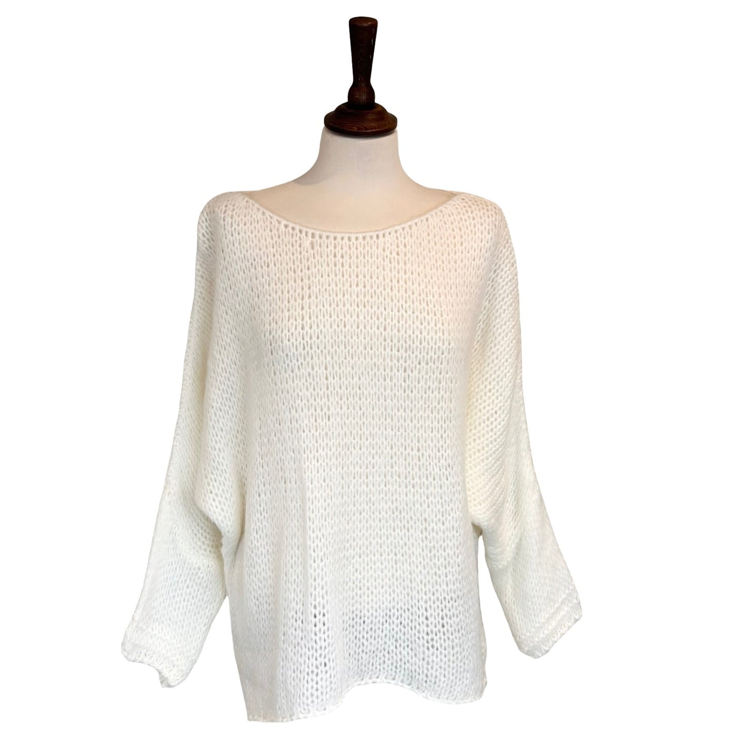 Amanda Long Back Wool Mix Jumper