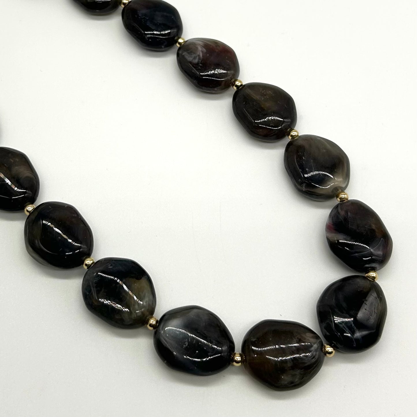 Acrylic Stone Bead Necklace