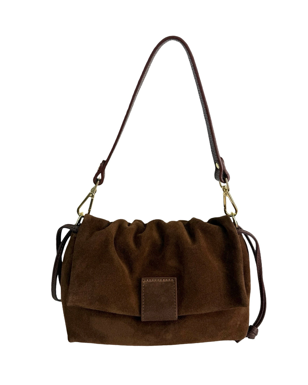 Small Suede Shoulder Bag