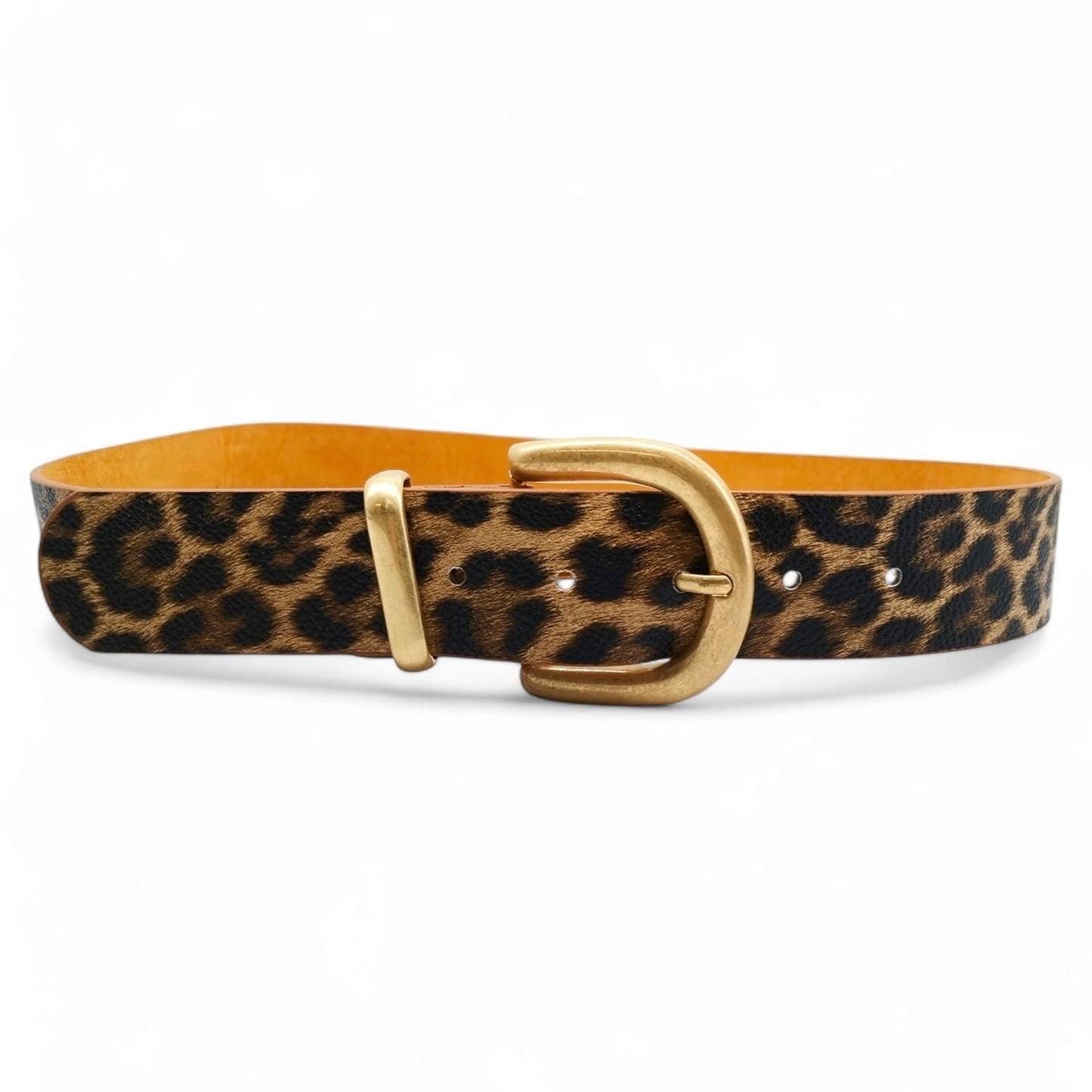 Leopard Print Belt