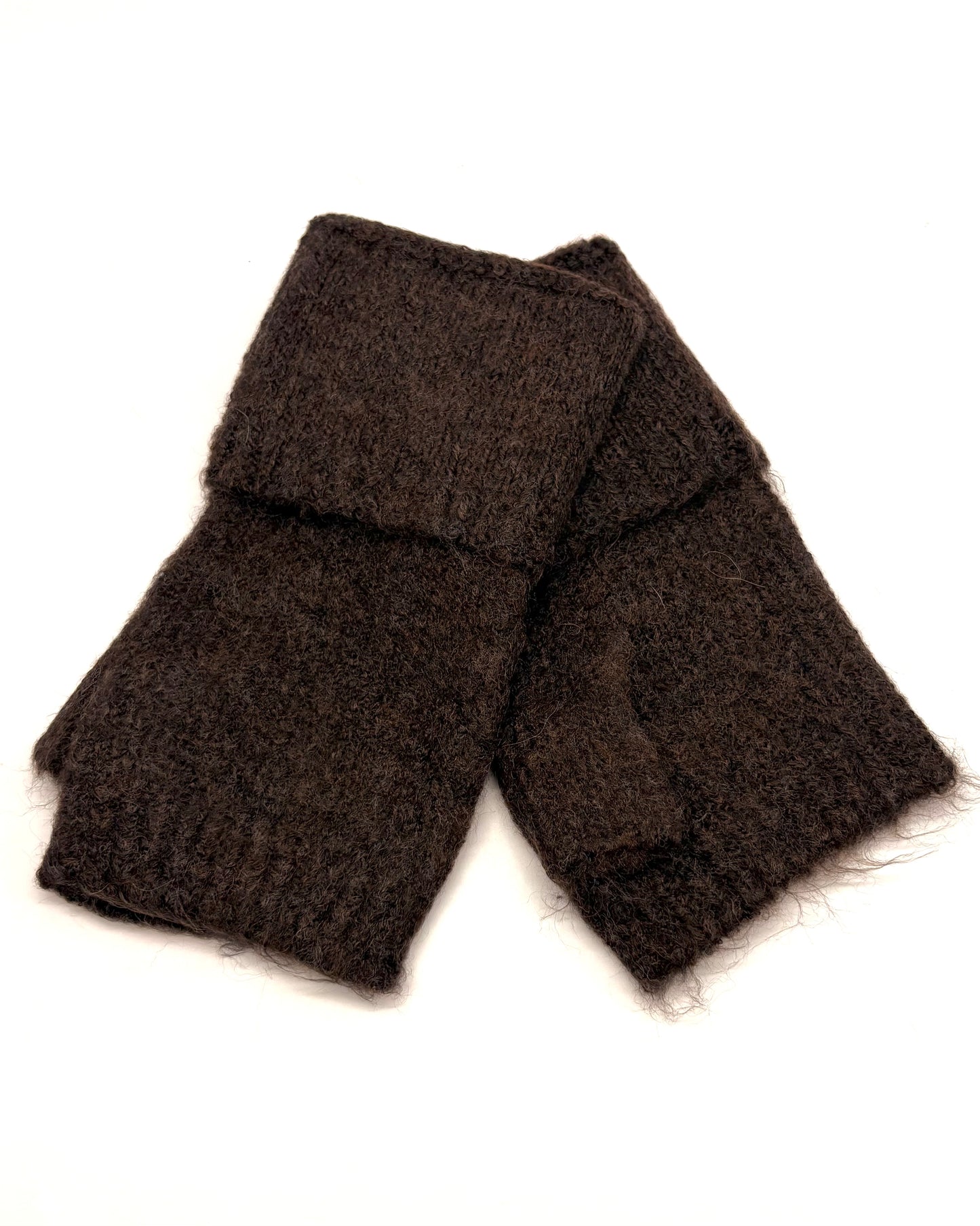 Plain Fingerless Gloves