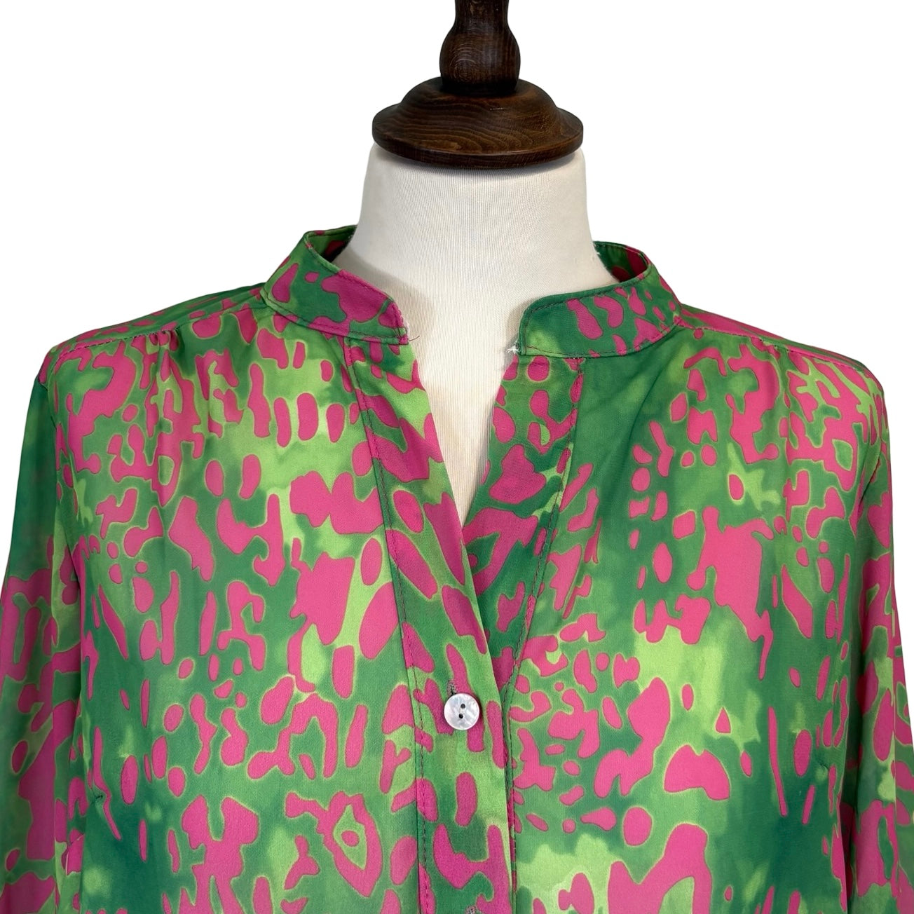 Jodi Leopard Print Blouse