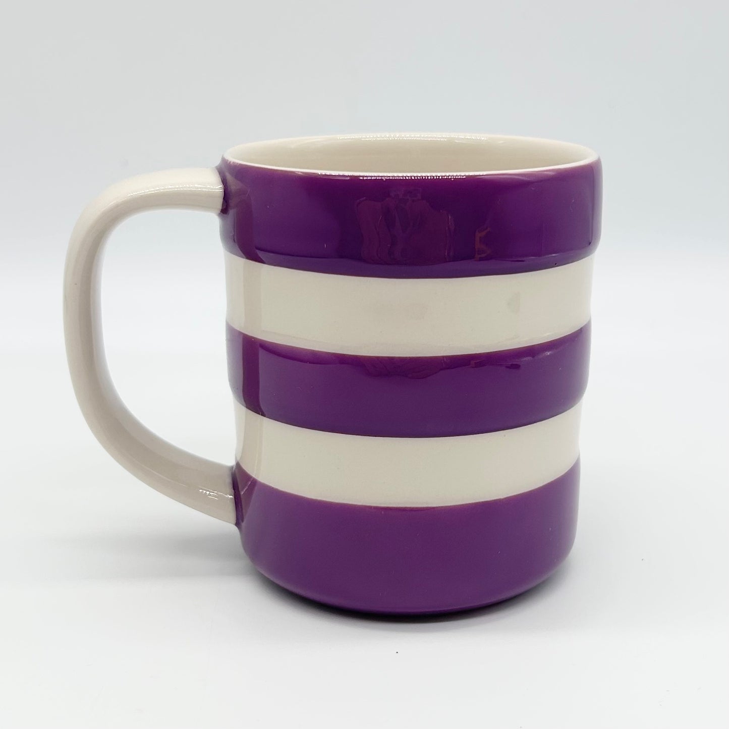 'Topsham' Cornishware Blackberry 10oz Mug