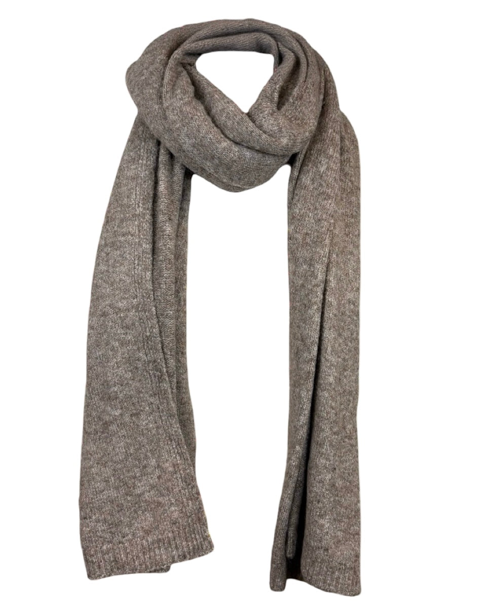Plain Ribbed Edge Scarf