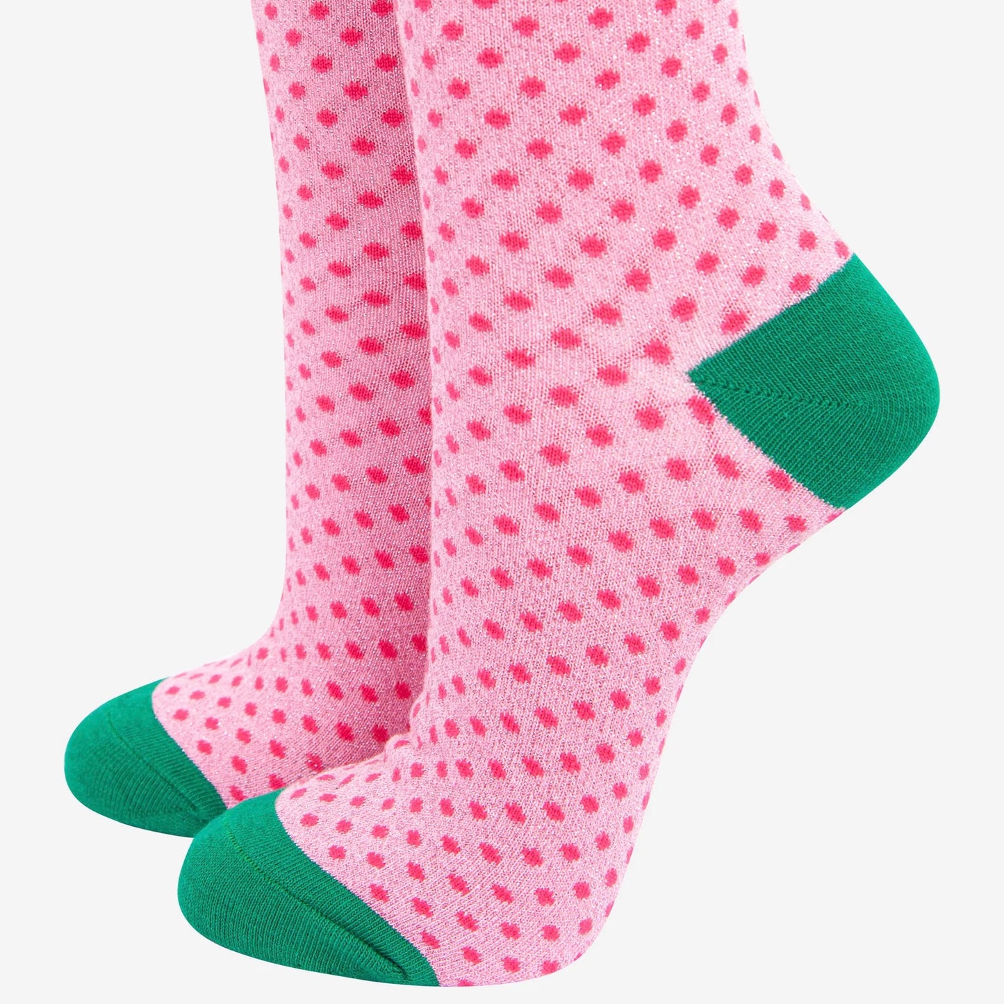 Women's Glitter Spot Socks