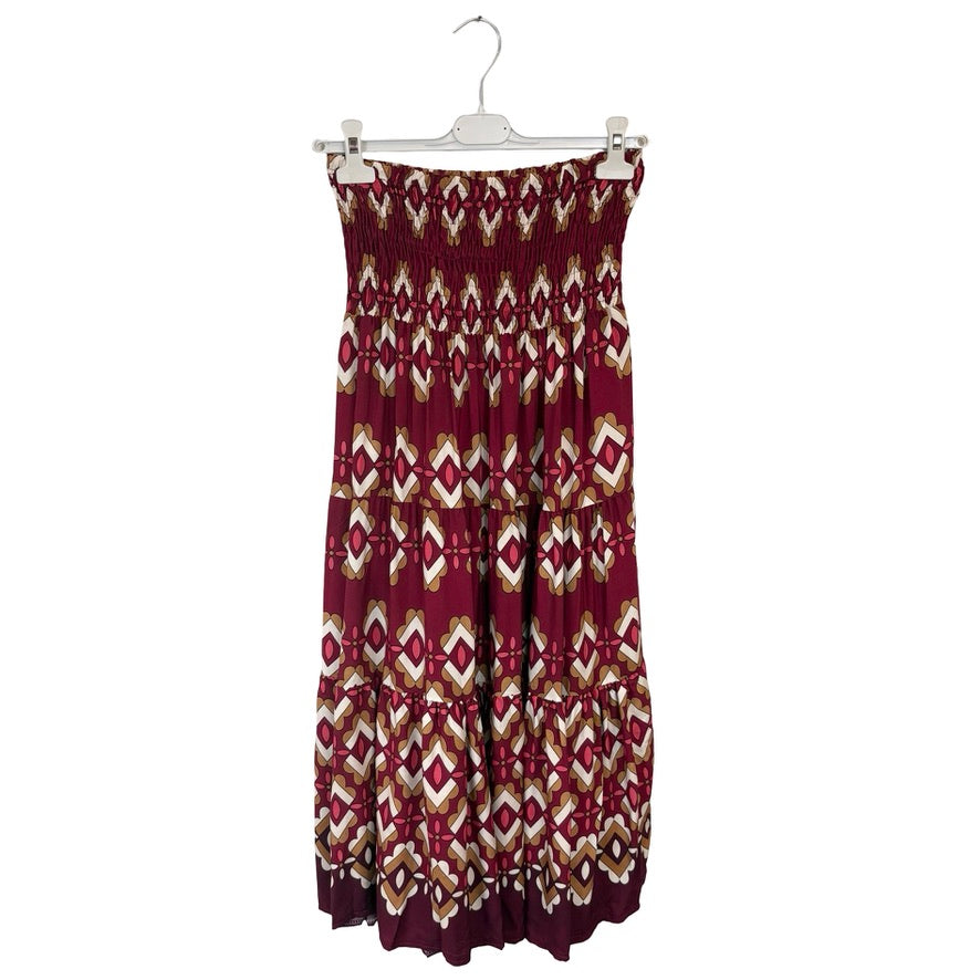 Lisa Geometric Skirt Dress