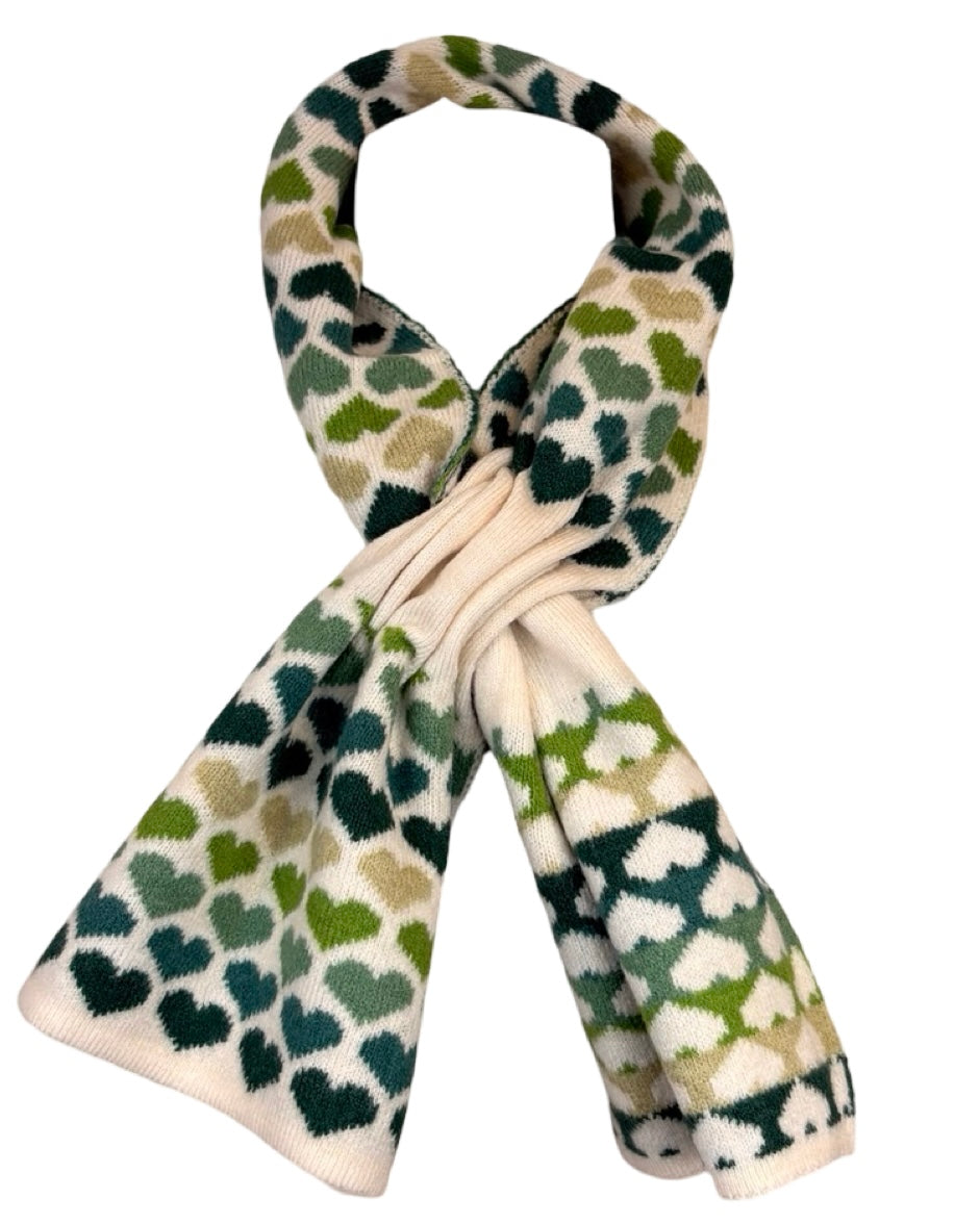 Pull Through Heart Scarf