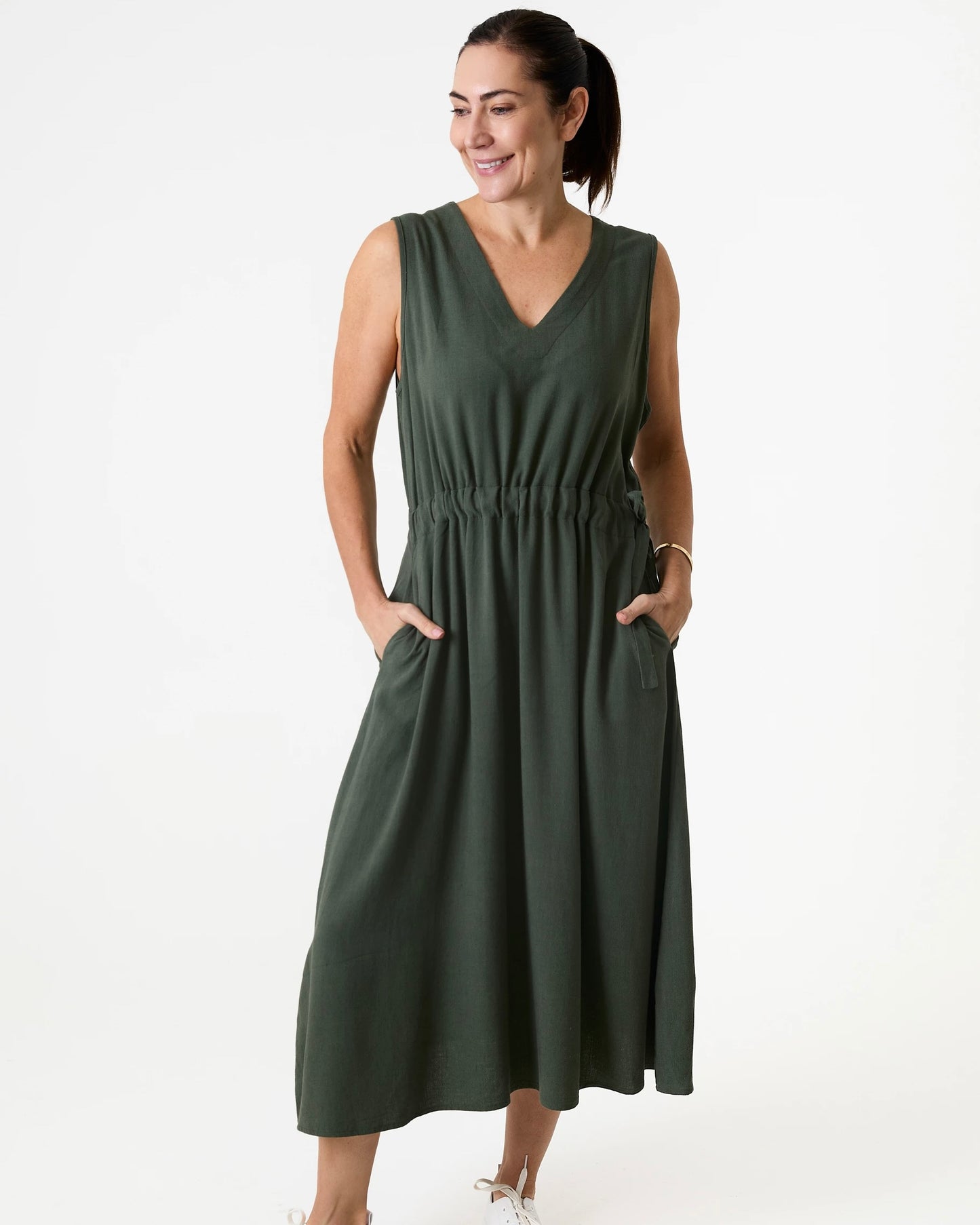Kendra Tie Waist Dress