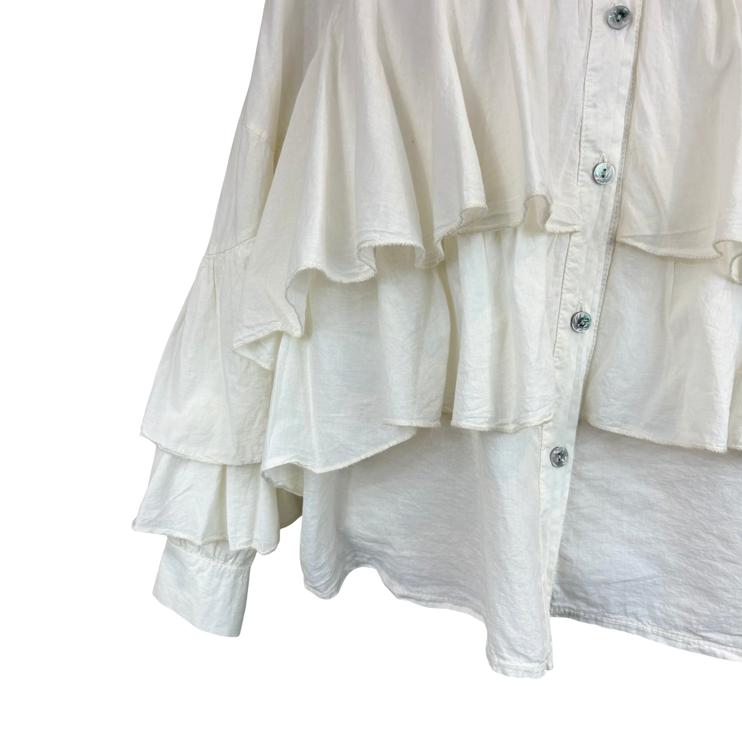 Agatha Ruffle Front Blouse