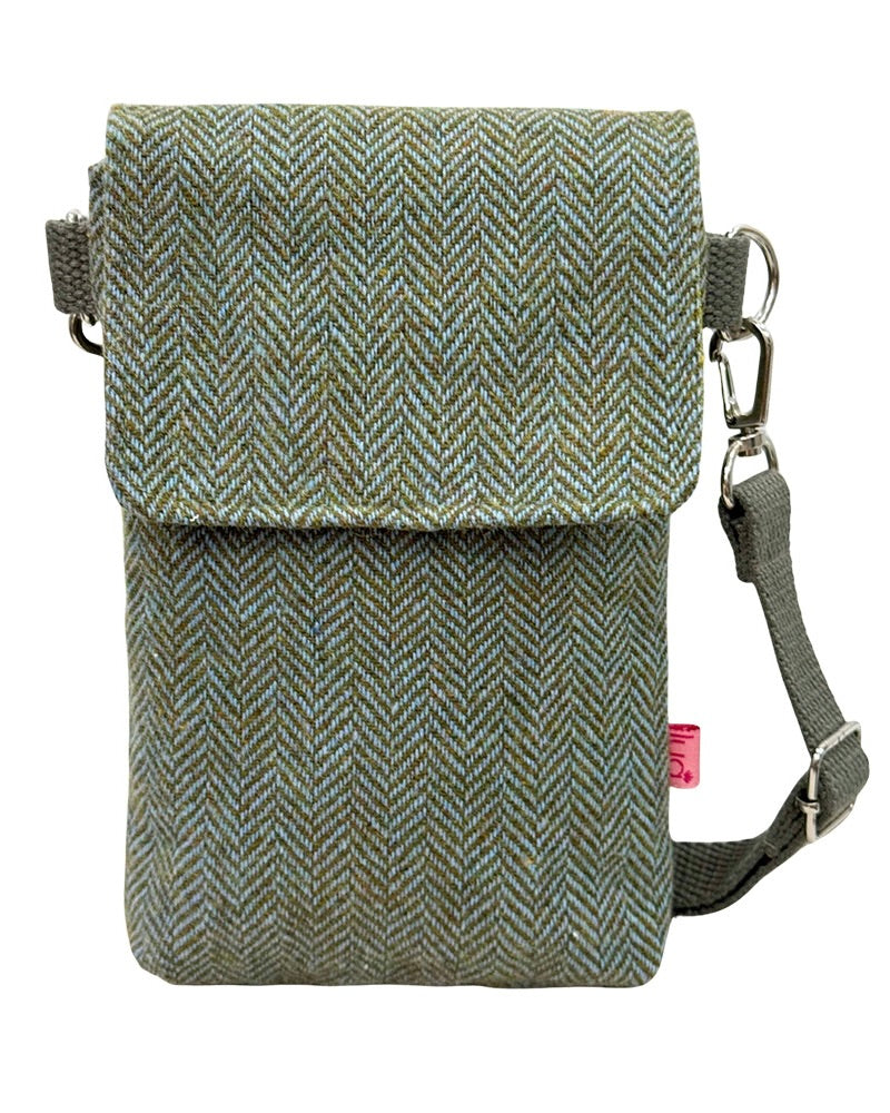 Herringbone Phone Purse