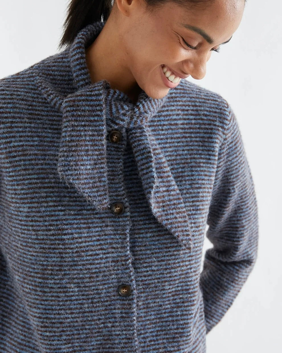 Trudy Striped Knit Jumper