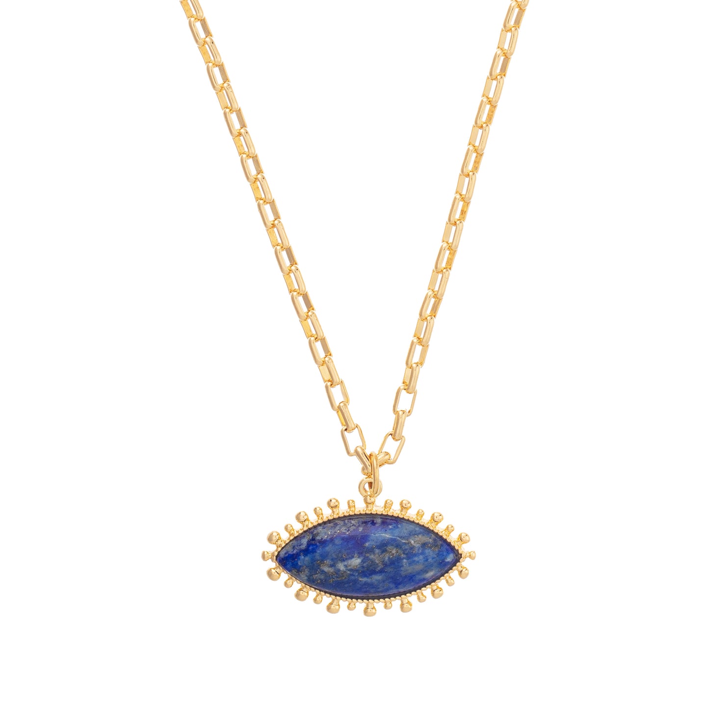 Talis Chains Lapis Pendant Necklace